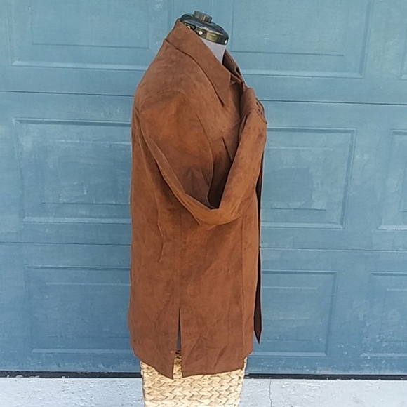 Stix, Baer & Fuller (SBF) Suede Inspired Jacket - Picture 10 of 16